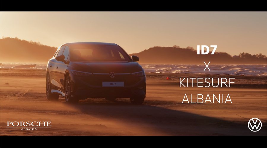 Porsche Albania x Kitesurf still 1